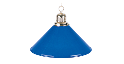 Billiard Lamp, blue, Ø 35 cm