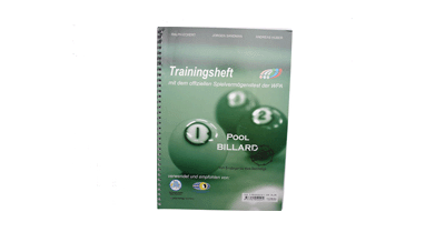 Practise book 1, Eckert, Sandman, Huber, german edition, Pool Billiard
