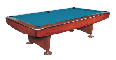 Billiard Table Dynamic II, 9 ft, brown, Pool