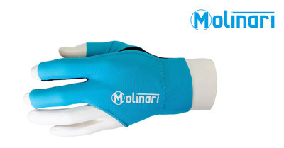Molinari Handschuh, cyan, für die linke Hand