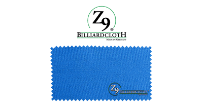 Z9 Pool Billard Tuch "Ocean Blue", 165cm breit (Inhalt 0,1 m; Grundpreis 68,00 € / m)