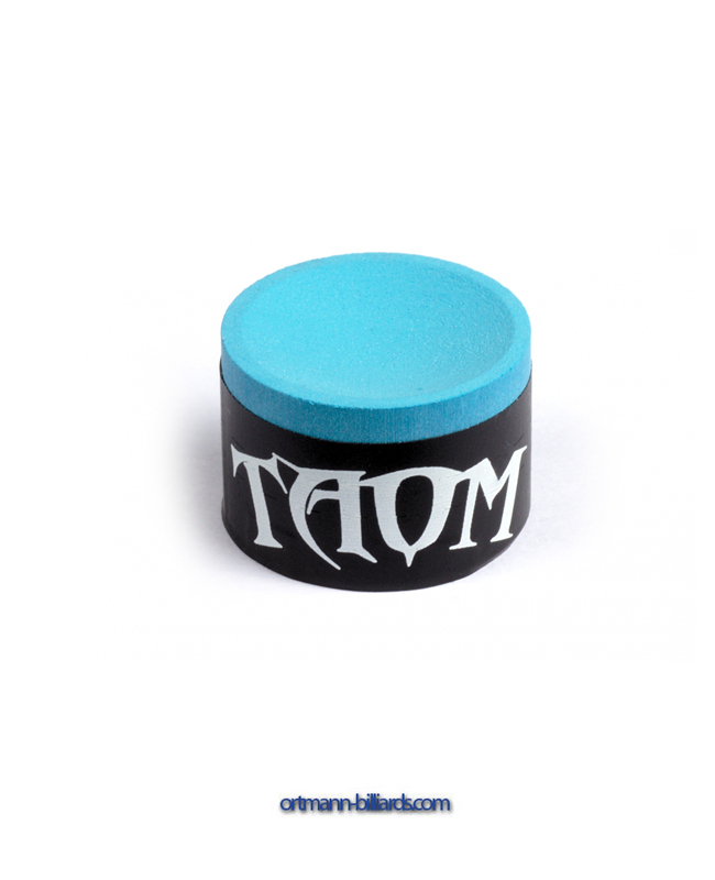 Taom Pyro Circular Pool Cue Chalk Blue Performance Chalk & FREE Shipping 