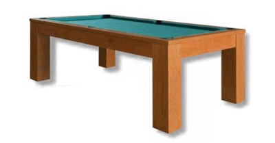 Billiard Table Trento, solid oak, 7-ft, colour: cherry