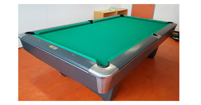 Pool Billardtisch "AMF", 9-fuß, gebraucht, mit neuen Bandengummis und neuem Tuch