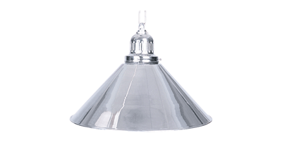 Billiard Lamp, silver, Ø 35 cm