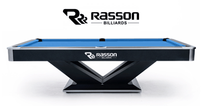 Billiard Table, Pool, Rasson Victory II Plus, 9-ft, Black