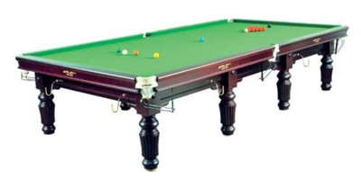 Snooker Table Riley Renaissance, 2nd hand, 12-ft with new cloth and cushion rubbers