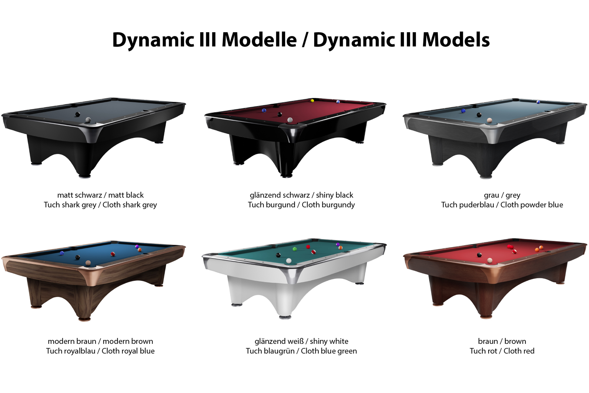 Billardtisch-dynamic-III-pool-table-models