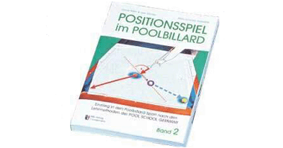 Positionsspiel im Pool Billard, german